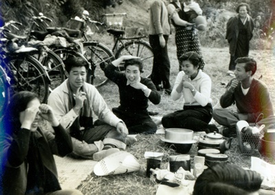 1959年9月16日　法隆寺方面へのサイクリング