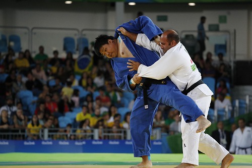 3位決定戦での正木選手（写真：フォート・キシモト）