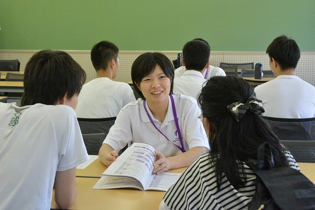 学生による学生生活相談（体育学部キャンパス）