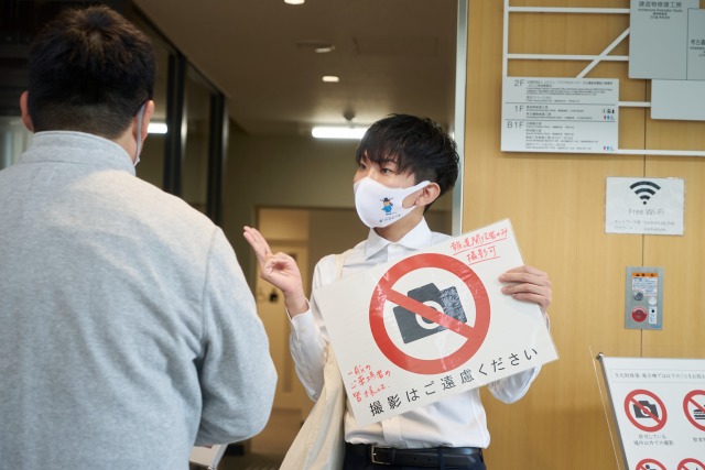 なら歴史芸術文化村で活動する学生サポーター